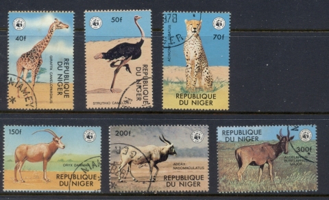 Niger-1978 WWF Endangered Wildlife