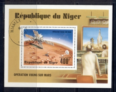 Niger 1977 Viking Mars Space Mission MS