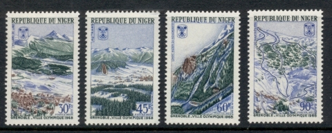 Niger 1967 Winter Olympics Grenoble