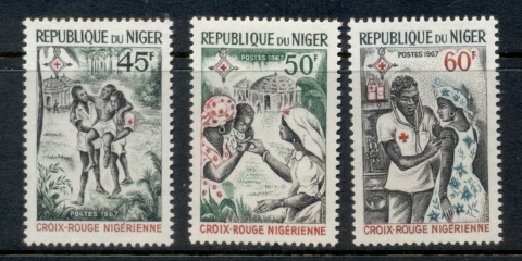 Niger 1967 Red Cross