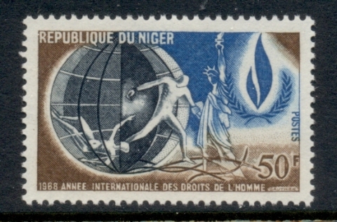 Niger 1968 Intl. Human Rights Year