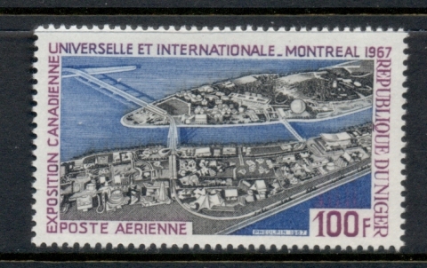 Niger 1967 Montreal Expo