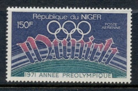 Niger 1971 Summer Olympics Munich