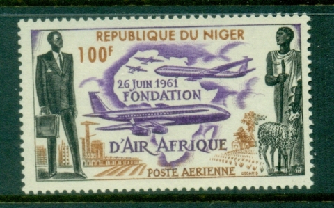 Niger 1961 Air Afrique Niger 1961 Air Afrique