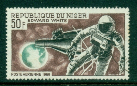 Niger 1966 Edward White, gemini IV Space Walk