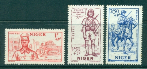 Niger 1941 Vichy Issue