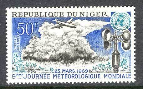 Niger 1969 World Meteorological Day