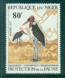 Niger 1977 Birds, Marabou Stork