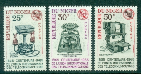 Niger 1965 ITU Centenary Niger 1965 ITU Centenary