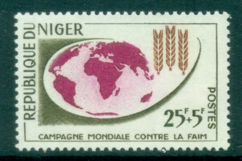 Niger 1963 FFH, Freedom from Hunger