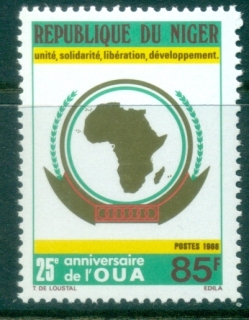 Niger 1988 OAU African Unity