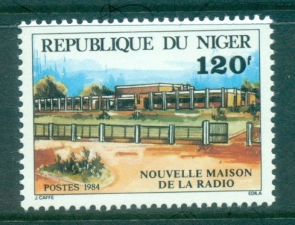 Niger 1984 Radio Broadcasting Building Opening