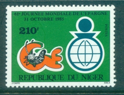 Niger 1985 World Savings Day