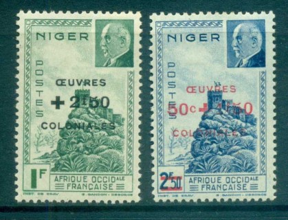 Niger 1944 Petain, Opt for Colonial Development Fund