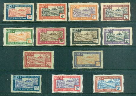 Niger 1927 Postage Dues