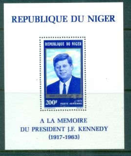 Niger 1973 JFK Kennedy in Memoriam , 10th Anniv.MS