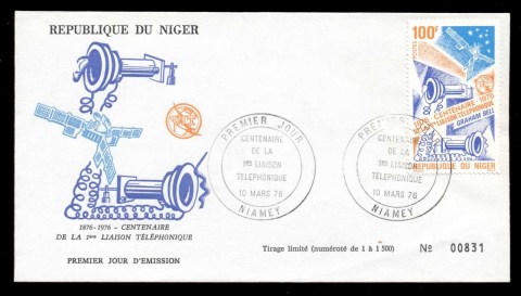 Niger-1976-Telephone-Centenary