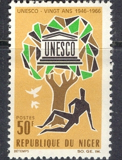Niger 1966 UNESCO 20th Anniversary