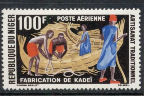 Niger 1963 Building Boats