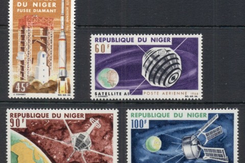 Niger 1966 French Achievements in Space