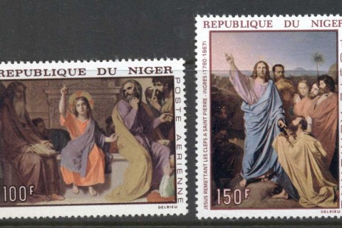 Niger 1967 Paintings by Ingres