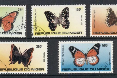 Niger 1983 Insects Butterflies