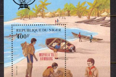 Niger 1985 Scouts MS