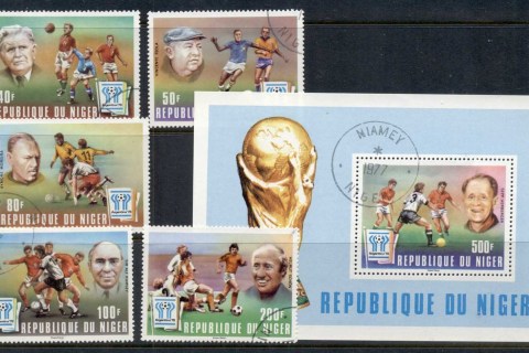 Niger 1977 World Cup Soccer Argentina + MS