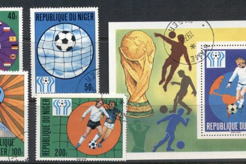 Niger 1978 World Cup Soccer Argentina + MS