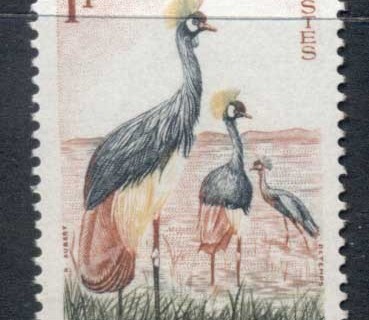 Niger 1959-60 Crested Cranes 1f
