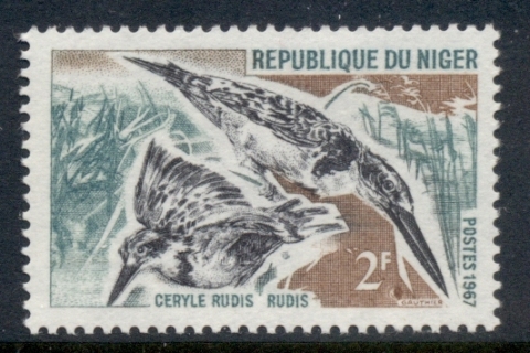 Niger 1967 Bird, Pied Kingfisher 2f