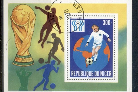Niger 1978 World Cup Soccer MS