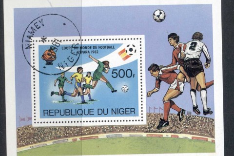 Niger 1981 World Cup Soccer MS