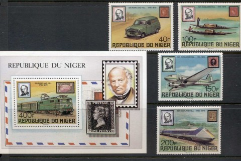 Niger 1979 Sir Rowland Hill Death Centenary +MS