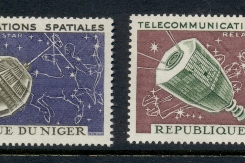 Niger 1964 Relay Satellite, Leo & Virgo constellations