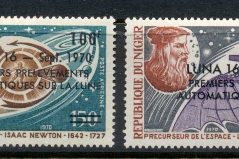 Niger 1970 Pioneers of Space Research, Opt Luna 16