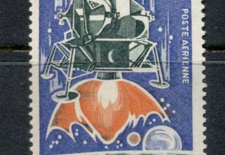 Niger 1971 Apollo 14 Moon Landing