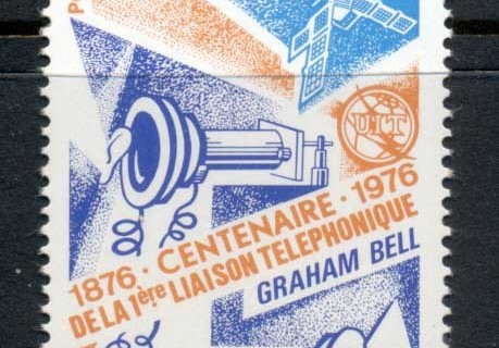 Niger 1976 Telephone Centenary, Alexander Graham Bell