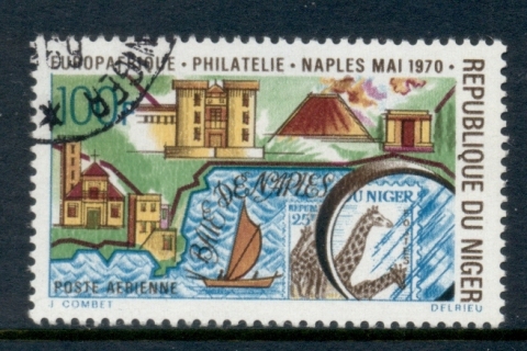 Niger 1970 Europ afrique Philatelic Ex. Naples