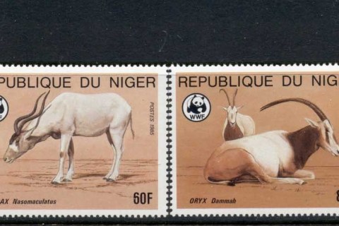 Niger-1985 WWF desert Antelopes