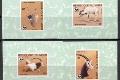 Niger-1985 WWF desert Antelopes