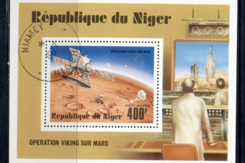 Niger 1977 Viking Mars Space Mission MS