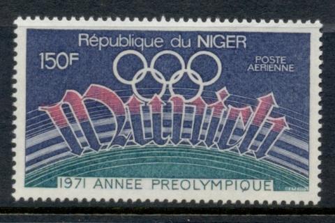 Niger 1971 Summer Olympics Munich