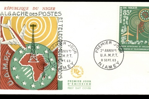 Niger 1963 African Postal Union FDC