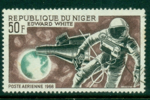 Niger 1966 Edward White, gemini IV Space Walk
