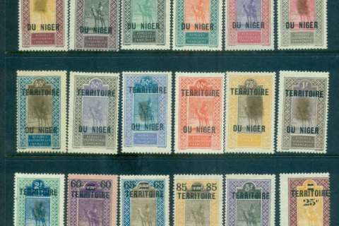 Niger 1921-26 Pctorials surch