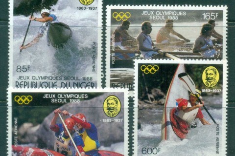 Niger 1988 Olympics, Pierre de Coubertin