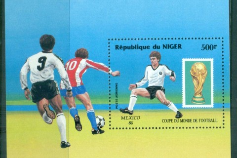 Niger 1986 World Cup Soccer, Mexico MS