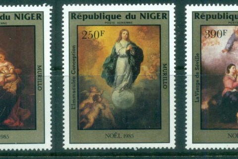 Niger 1985 Xmas, Paintings by Murillo