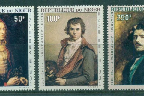 Niger 1967 Artists Self Portraits